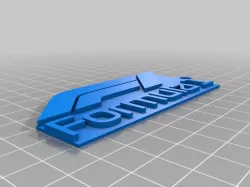 F1 keychain 