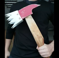 Fallout 76, Fire axe, Spikes mod 