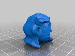 Fallout Vault Girl Head