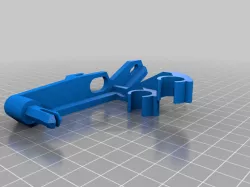 Filament Guide and Cable Holder for Longer LK1 / Alfawise U20 U30