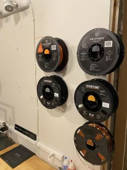 Filament Spool Storage Bracket