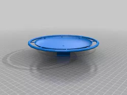 Flat Plate Patio Table Bird Feeder