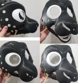 Goat: fursuit head-base, eyes, teeth and horns