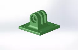 GoPro screw on mount