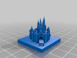 Greeble landmarks - Disney Castle