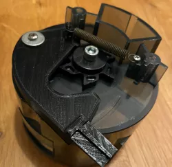Handle and operating lever for Gaggia MDF coffee grinder