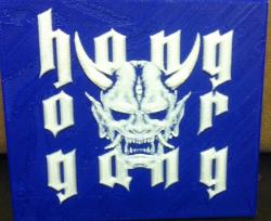 Hangover Gang Demon Logo lithograph