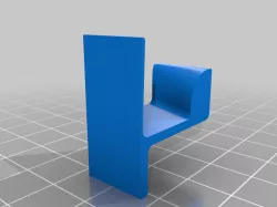 Headset Monitor mount (angled, does not block screen)