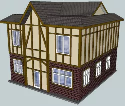 HO Scale British Pub