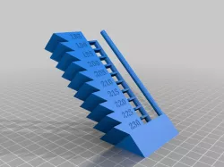 iFactory3D One temperature tower PLA
