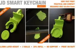 JD SMART KEYCHAIN v1.0 with cart coin and phone holder