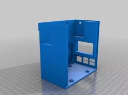 Kabinet Ender 3 Pro PSU Holder med Raspberry PI og DC konverter og Kabinet til lednings skjuler 