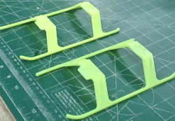 Landing Gear / Skids for SAB Goblin Fireball 280 Helicopter