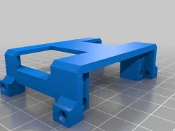 Lay-down TRX4 & NWSD Scattergun Servo Mount