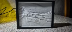 Lithophane Litho Stand Ständer Holder Frame