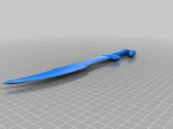 Low Poly Spartan Sword