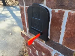 Mailbox Flag Magnetic Foldable
