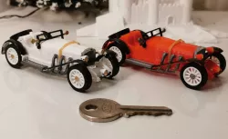 Mercedus-Benz SSK S26 1927 3D "Tiny Oldtimers" by Ed-sept7