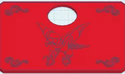 Metal plate / Mat Myth cloth Eagle Marin for Stand Saint Seiya