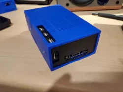 MiSTer FPGA case with MakerSpot Micro USB OTG Hub integration