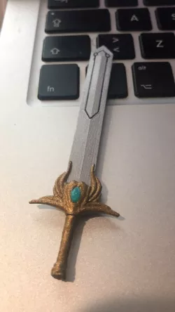 Netflix She-ra Sword Keychain