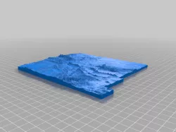 New Mexico Topography