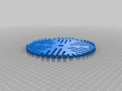 Not-A-Snowflake - 3.5mm Eurorack Patch Cable Organizer/Stand