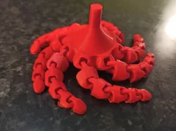 octopus tentacles spinning top