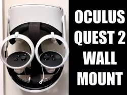 Oculus Quest 2 Wall Mount - Also works with Quest 1 - No Supports!