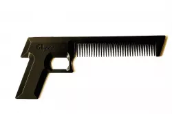 Pistol-shaped comb