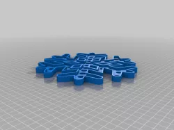 Pixel Small Snowflake