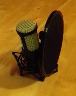 Pop filter, filtre anti-pop micro prodipe