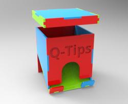 3D file LASERCUT MATCHBOX WALL HOLDER 3MM PLYWOOD 🪞・3D print
