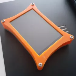 Raspberry pi 4 screen holder 