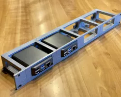 Raspberry Pi modular rack mount