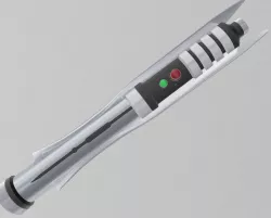 Revan's Purple Lightsaber (3 Pronged)