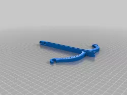 Rubber band gun barrel merged with recurve bow