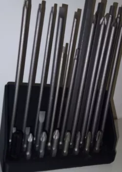 screwdriver bit organizer