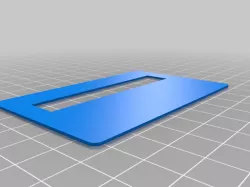 Signature template for Blind people / Unterschriftschablone für Blinde oder Menschen mit Low Vision