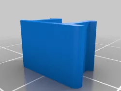 Simple clip for 4040 4080 profiles