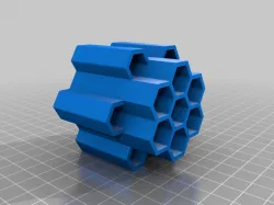 Simple Hexagonal pen holder