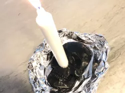 Skull Candlestick holder 