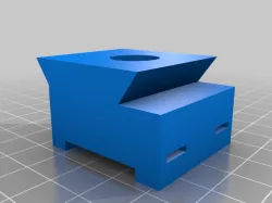 Slik U8000 Remix with 1" Recess for Square Tube with Zip Tie Slots