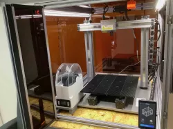 Snapmaker A350 enclosure filament box plate