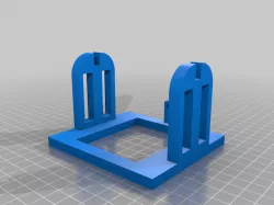 Solder coil stand