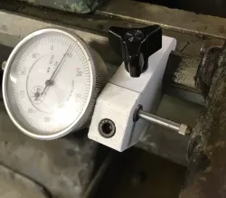 South Bend 13" Lathe Indicator Dial Clamp