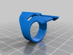 SPARTAN HELM FINGER RING