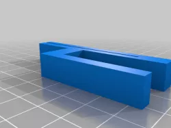 Splash shield holder for a Rimless tank. 