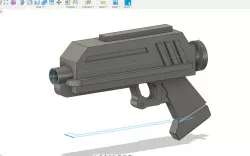 Star Wars TCW DC-17 Blaster Pistol
