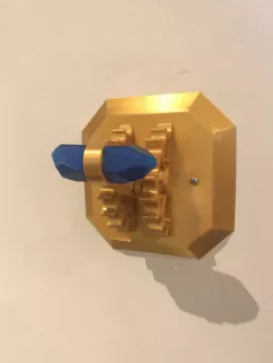 Steampunk Light Switch (Australian Version + Crystal Handle)